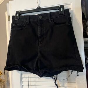 Curvy American Eagle High-Waisted Shortie Shorts